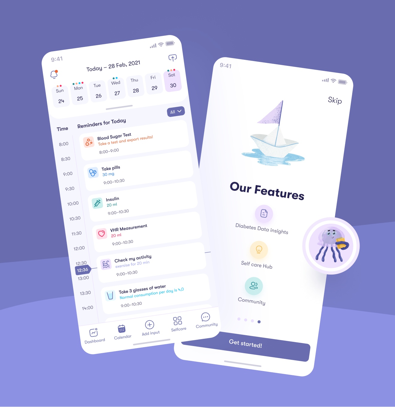 Neap – mental health mobile app for diabetics - Website Development - Photo 4
