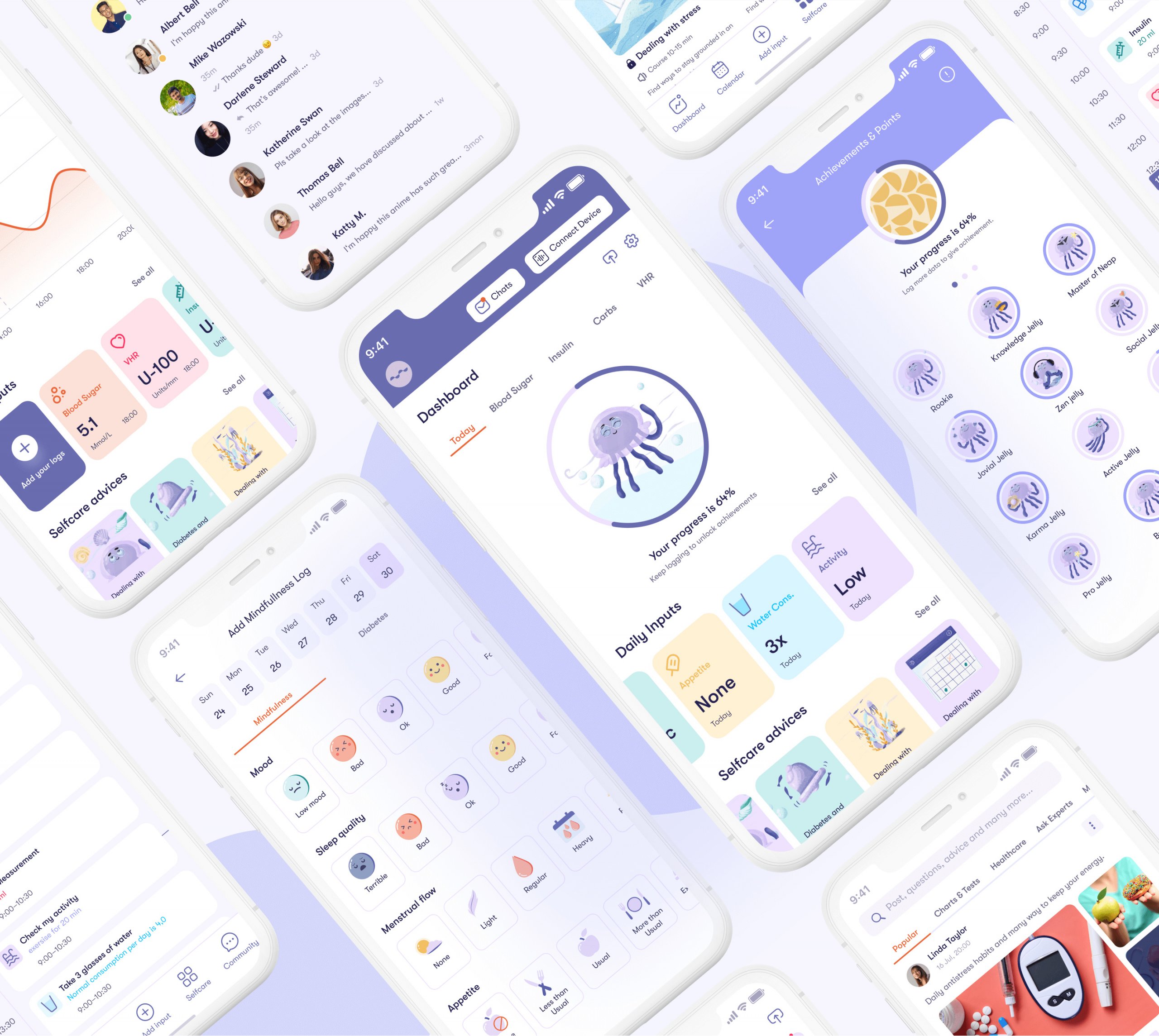 Neap – mental health mobile app for diabetics - Website Development - Photo 6