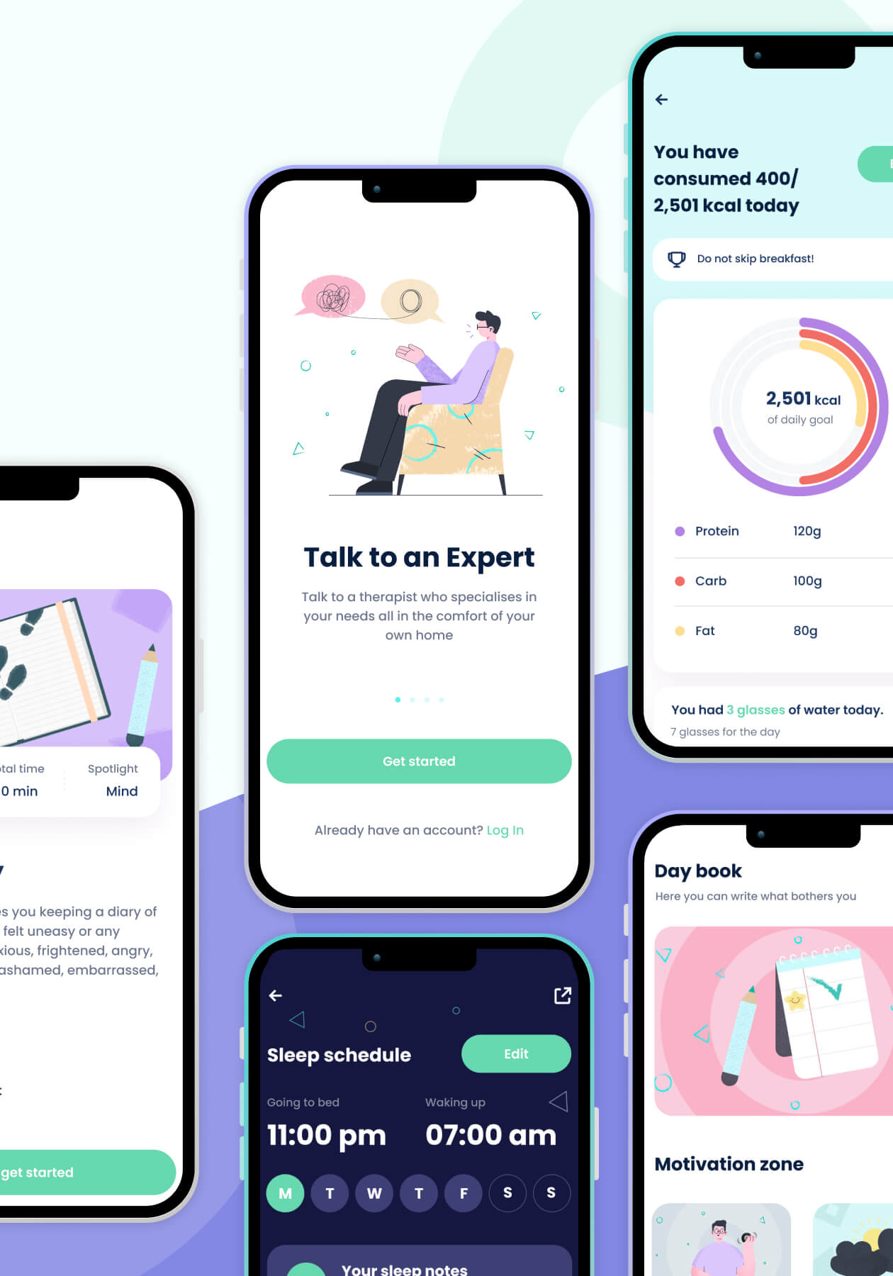 MindTales – Mental Health app - Website Development - Photo