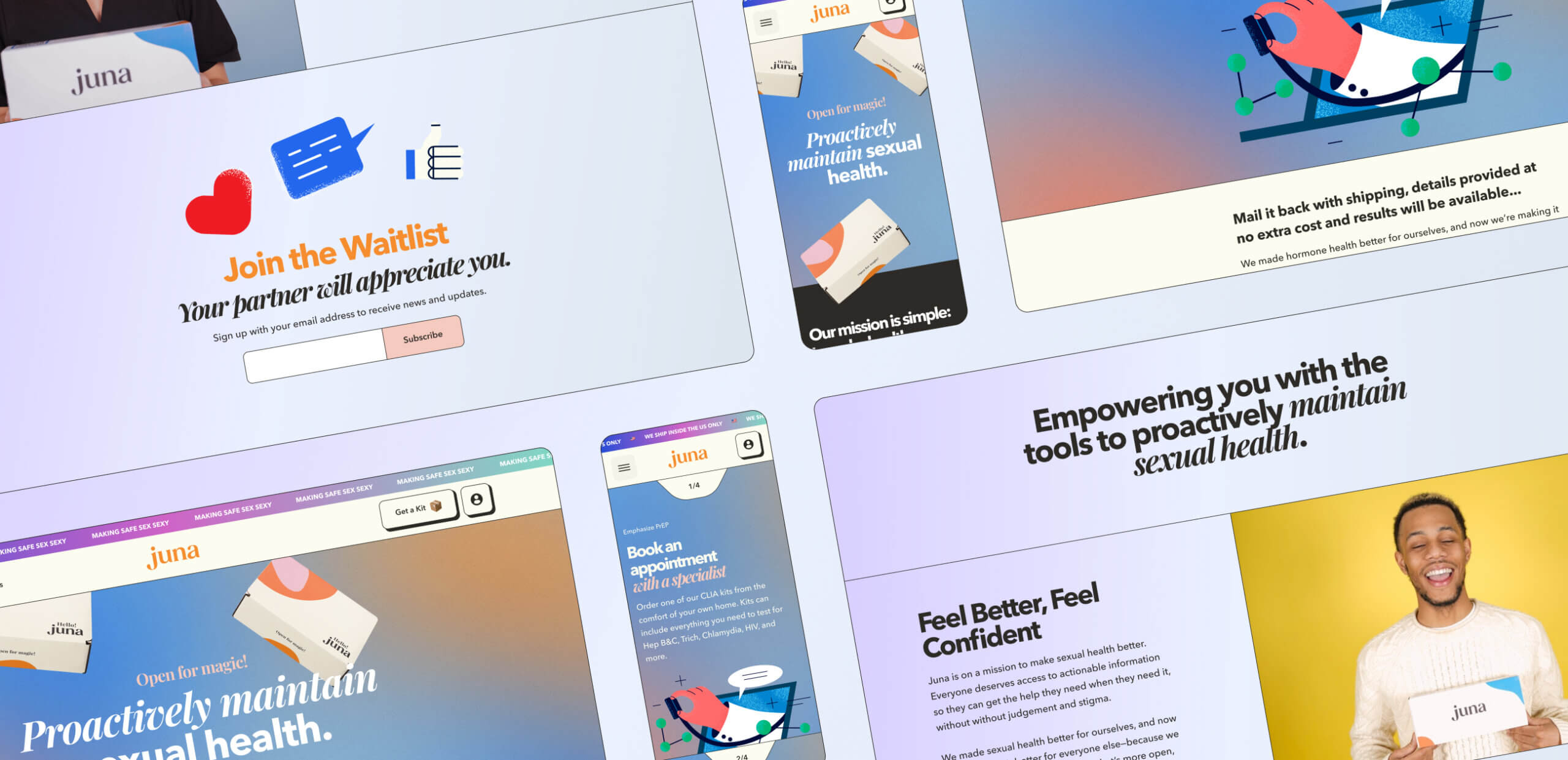 Juna – sexual health platform - Website Development - Photo 6