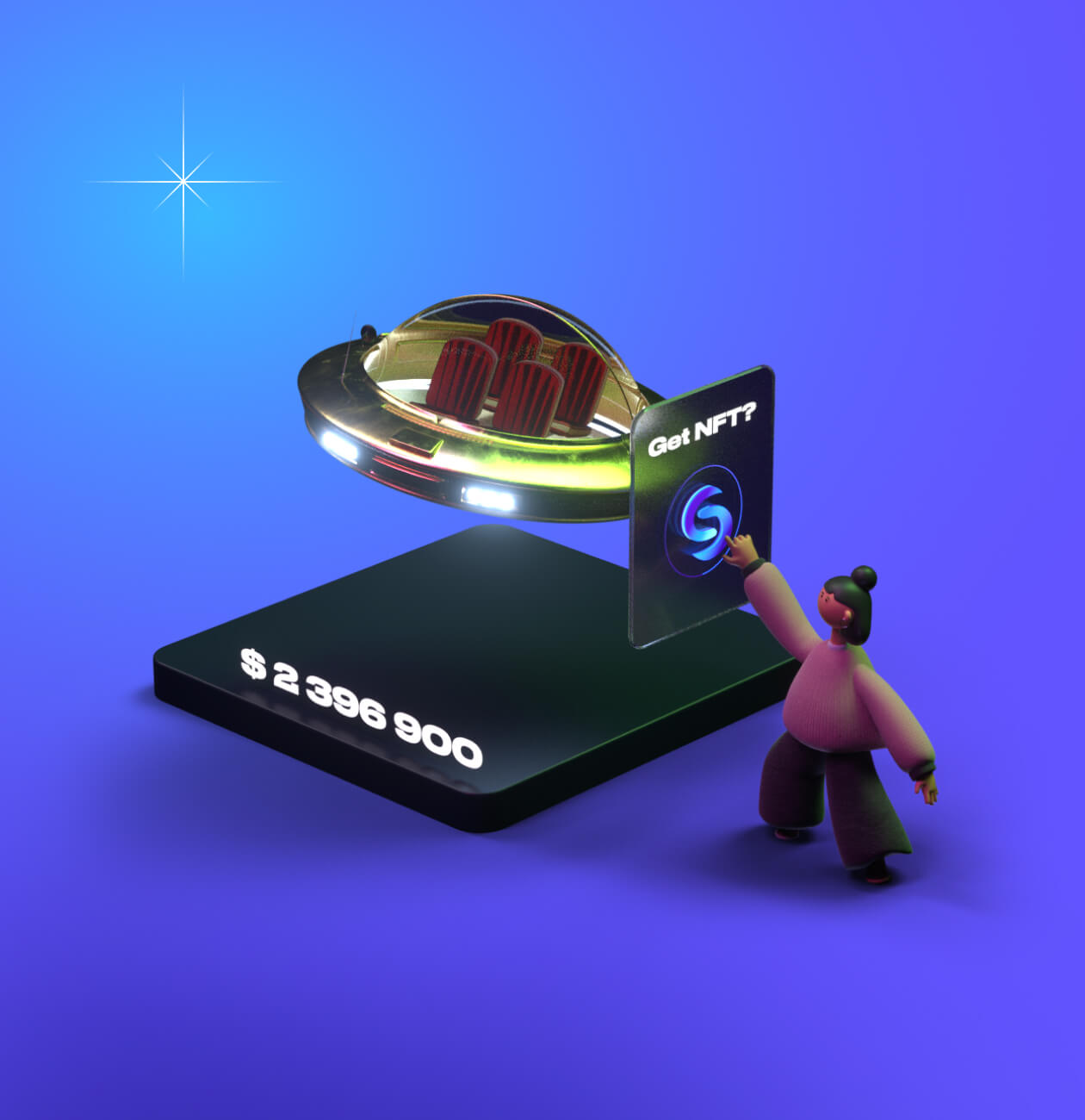 Space protocol – website for DeFi Protocol - Website Development - Photo 2