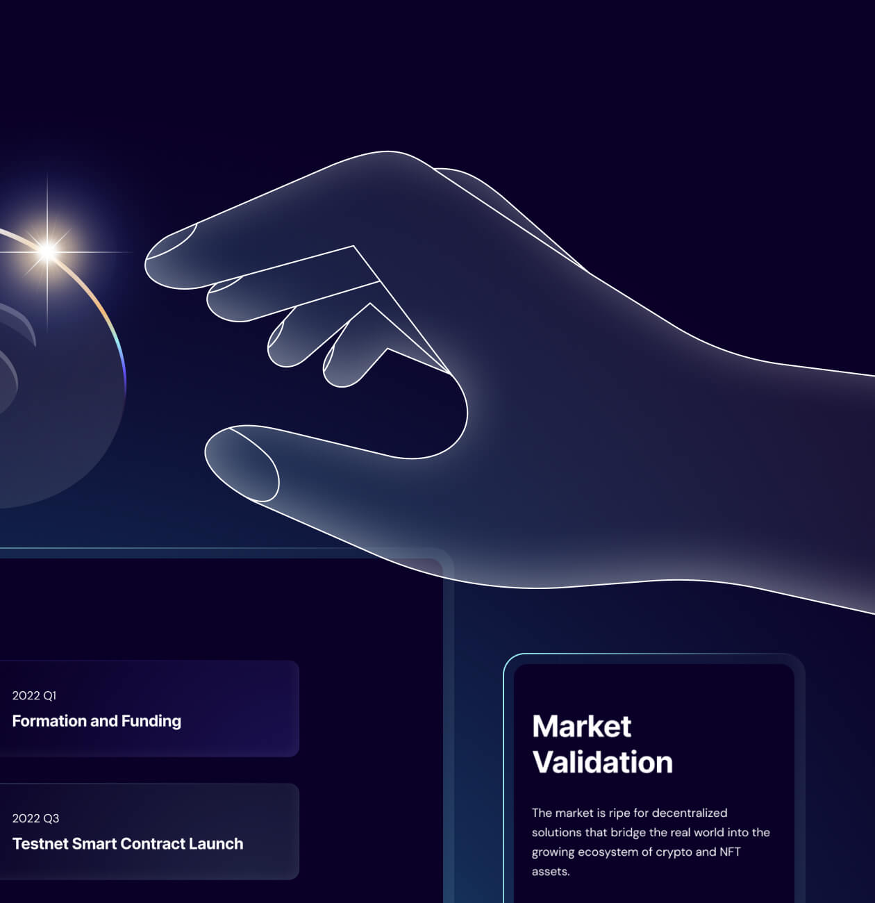 Space protocol – website for DeFi Protocol - Website Development - Photo 4