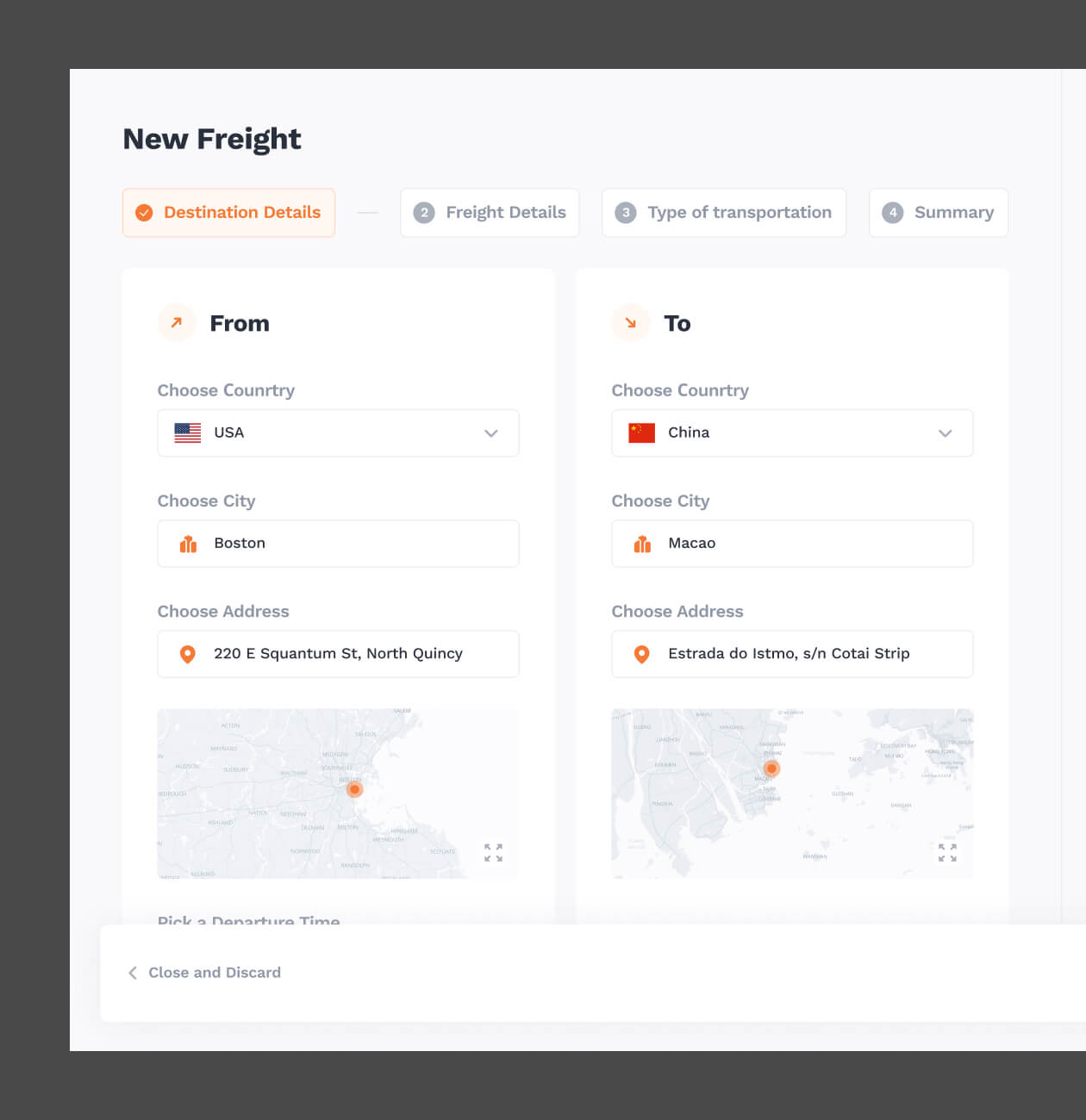 Saifast – logistics web app - Website Development - Photo 10