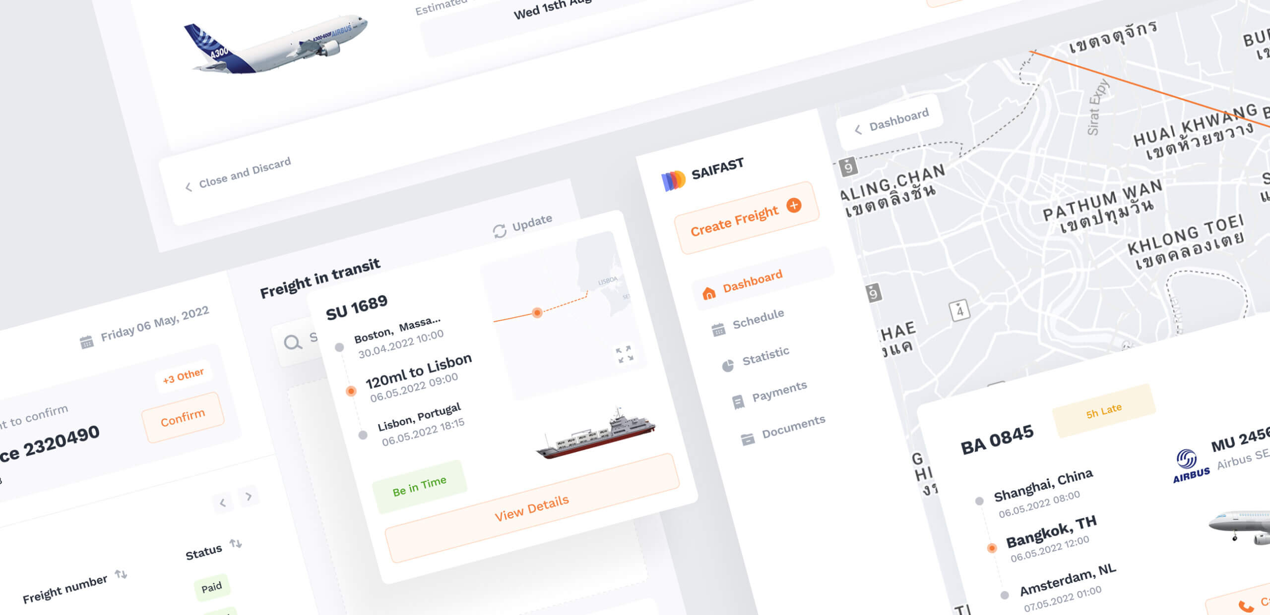 Saifast – logistics web app - Website Development - Photo 1