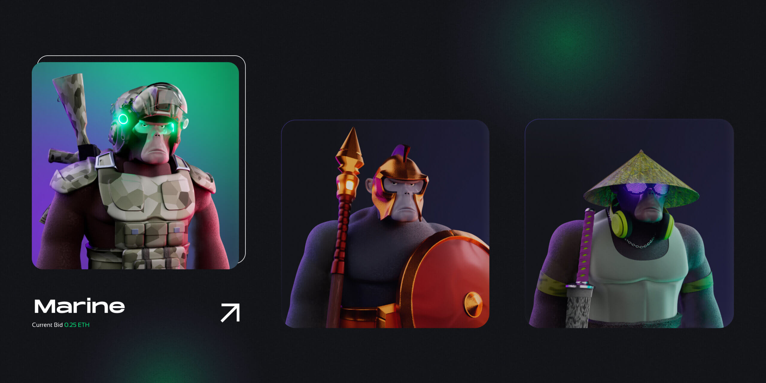 ArmaApes – NFT Collection website - Website Development - Photo 2