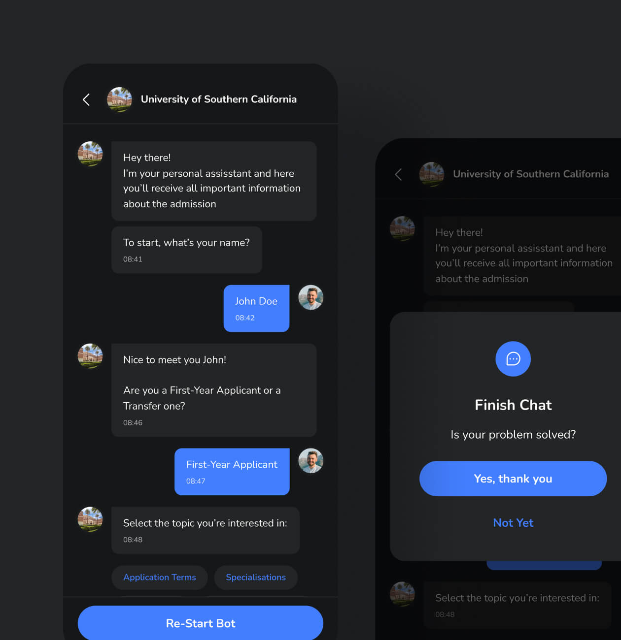 UVER – Universities Aggregator mobile app - Website Development - Photo 12
