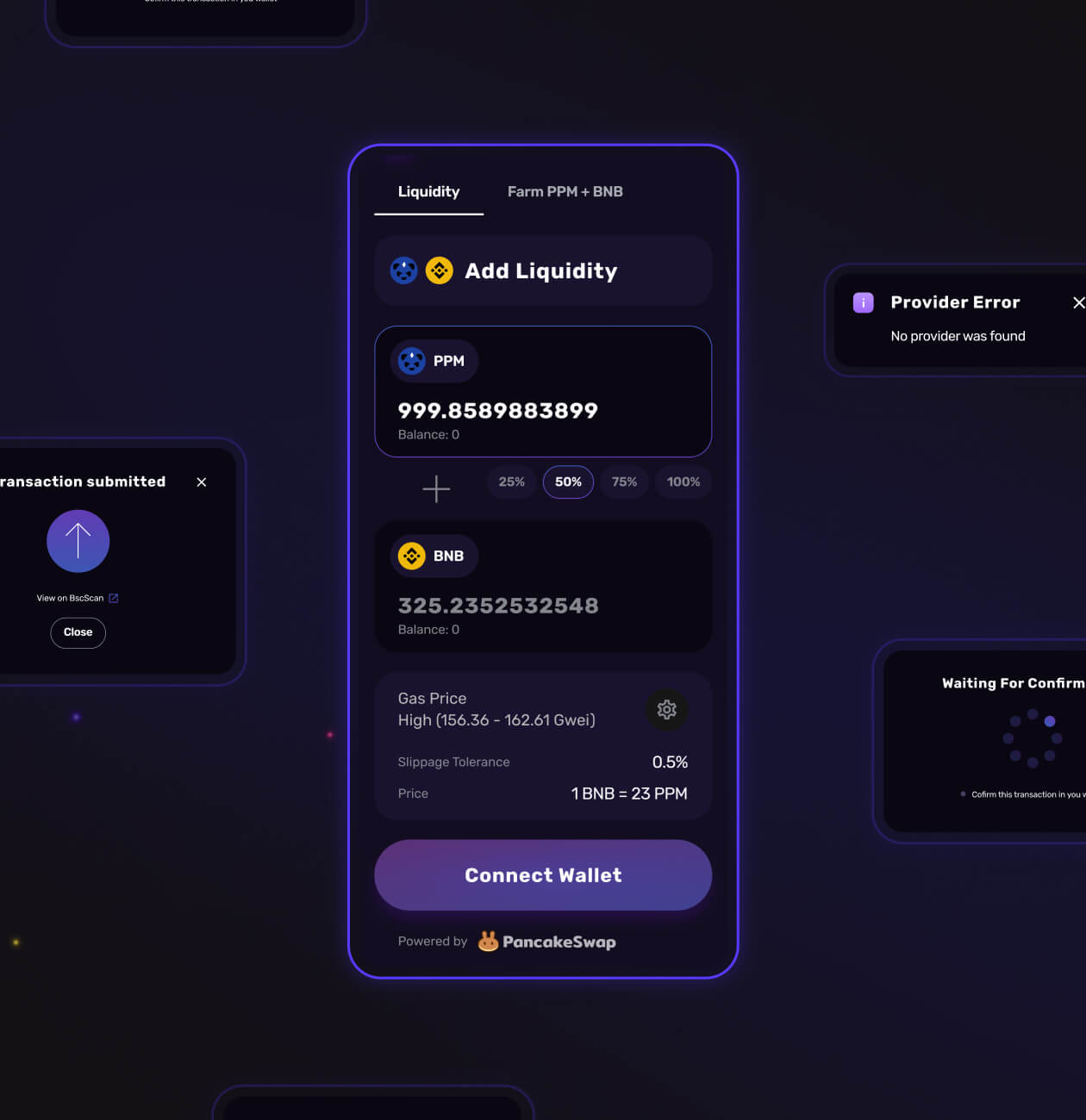 Punk Panda – Swap, Stake, and Farming platform - Website Development - Photo 12