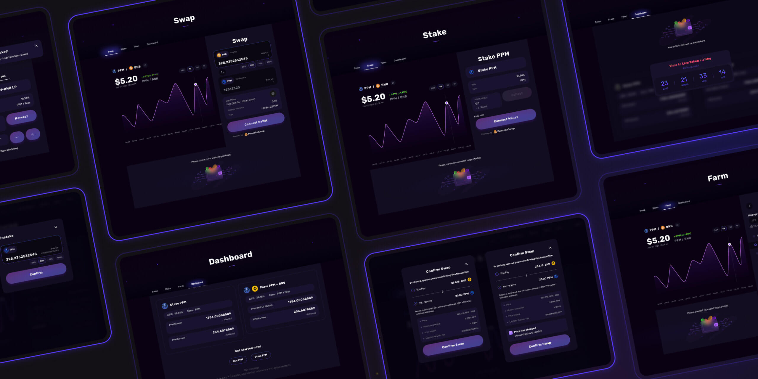 Punk Panda – Swap, Stake, and Farming platform - Website Development - Photo 10