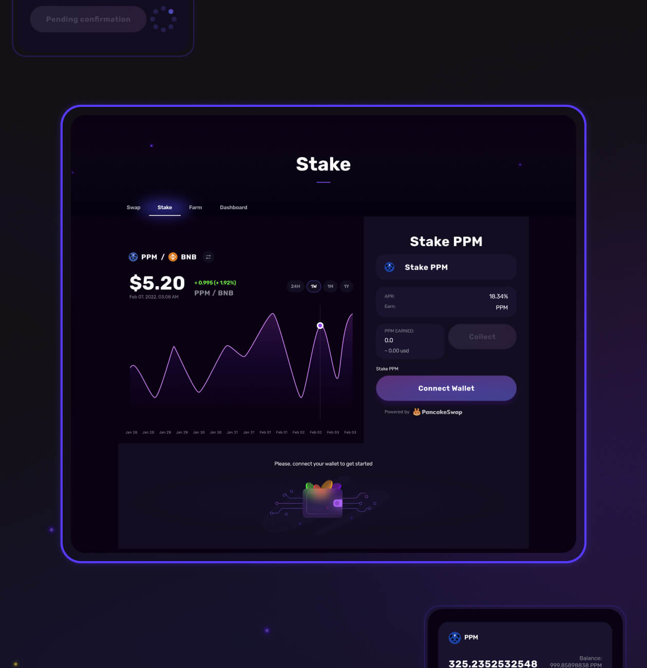 Punk Panda – Swap, Stake, and Farming platform - Website Development - Photo 16