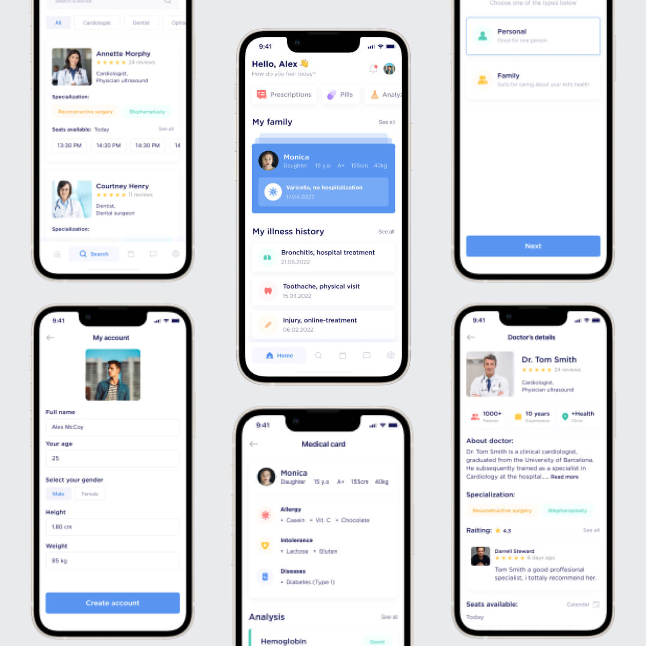 Medicare – Digital Doctor Mobile App - Website Development - Photo