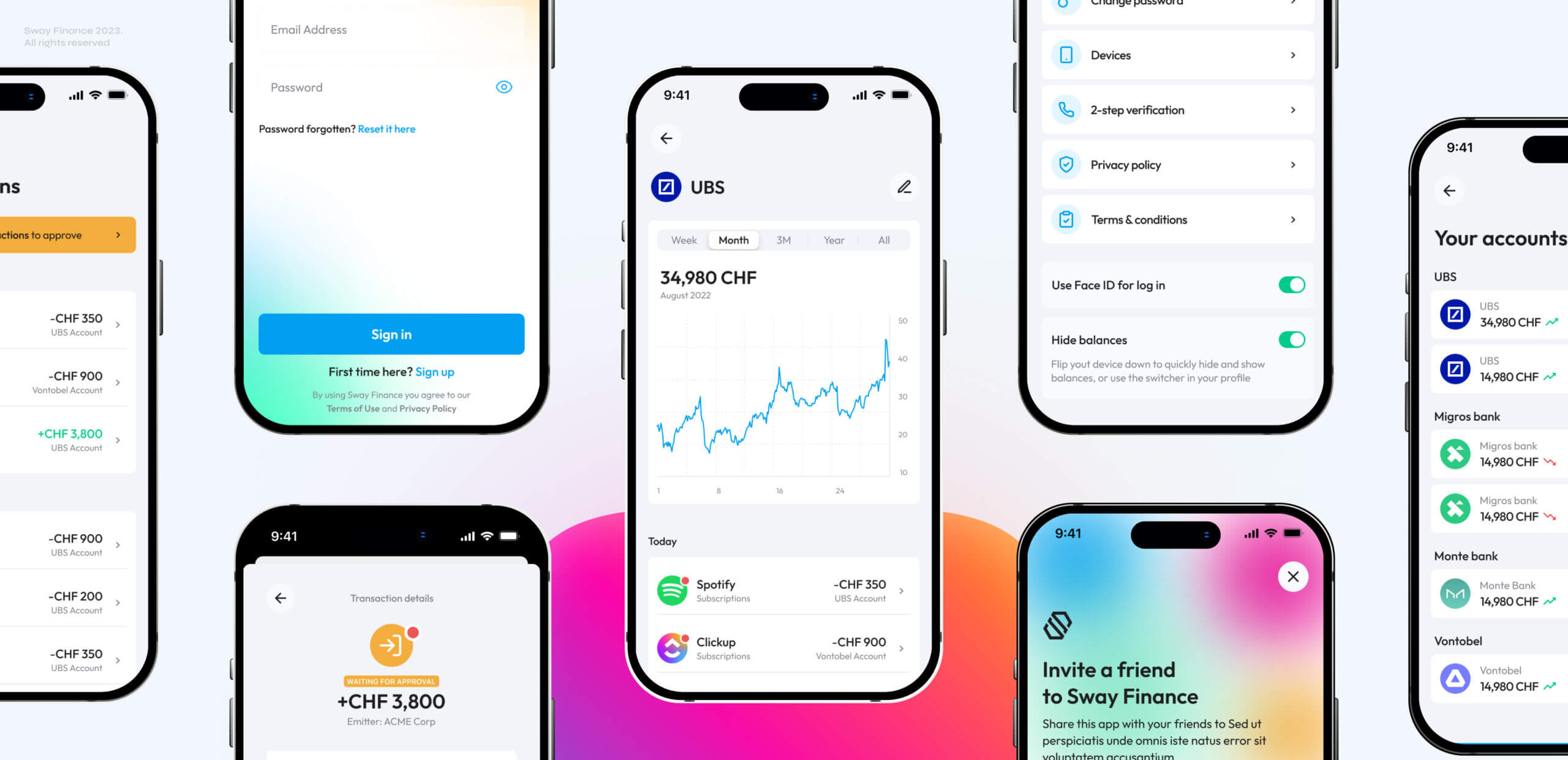 Sway Finance – cash management application - Website Development - Photo 19